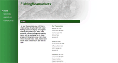 Desktop Screenshot of fishingfleamarkets.com